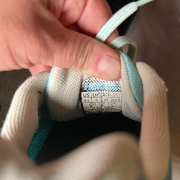 Hoka One One Clifton 6 Blue size 9.5 - Picture 7 of 9